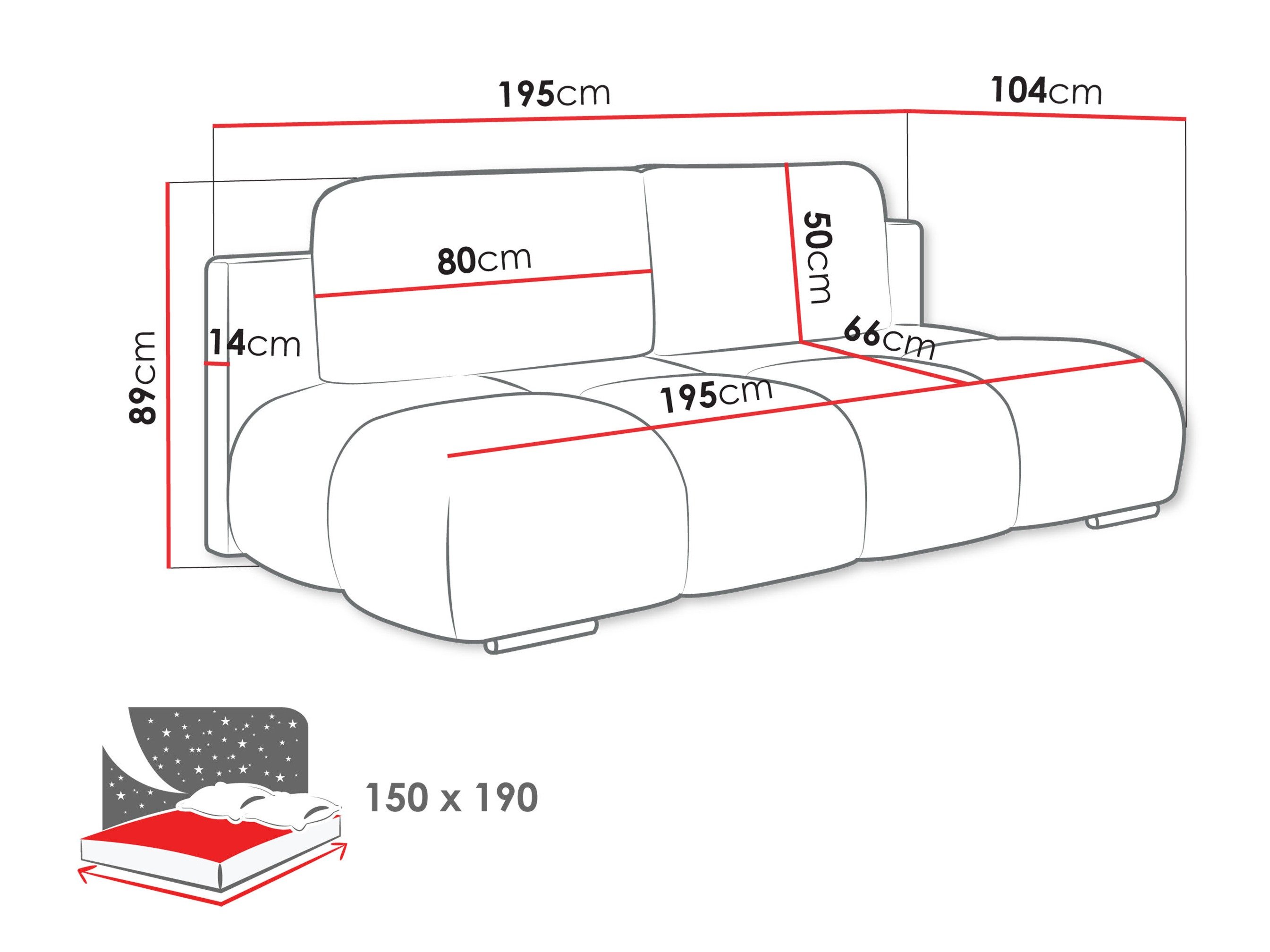Sovesofa Dominus (Velo 621)