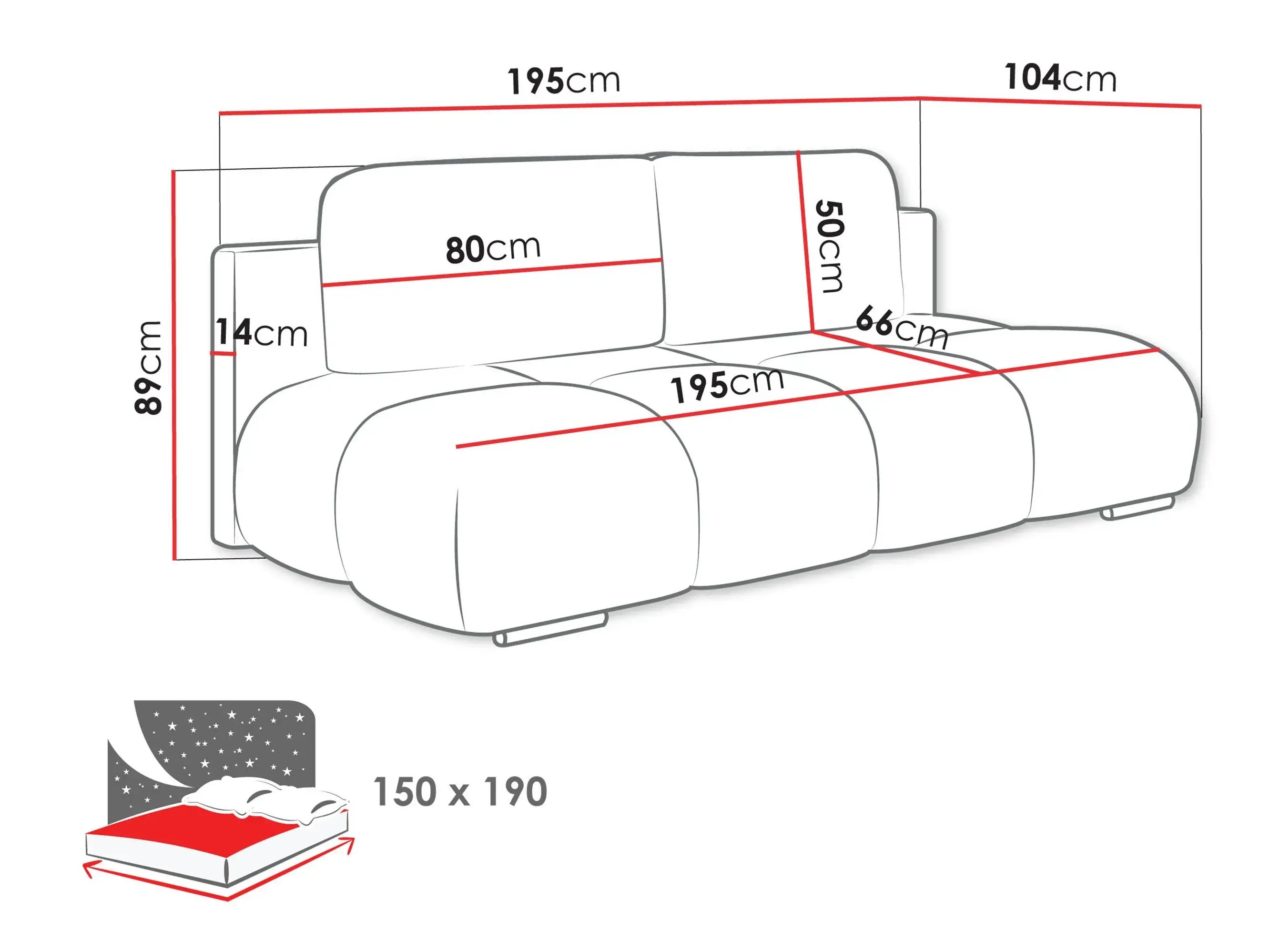 Sovesofa Dominus (Velo 627)